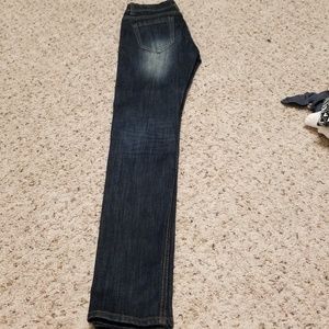 Distressed jeans skinny